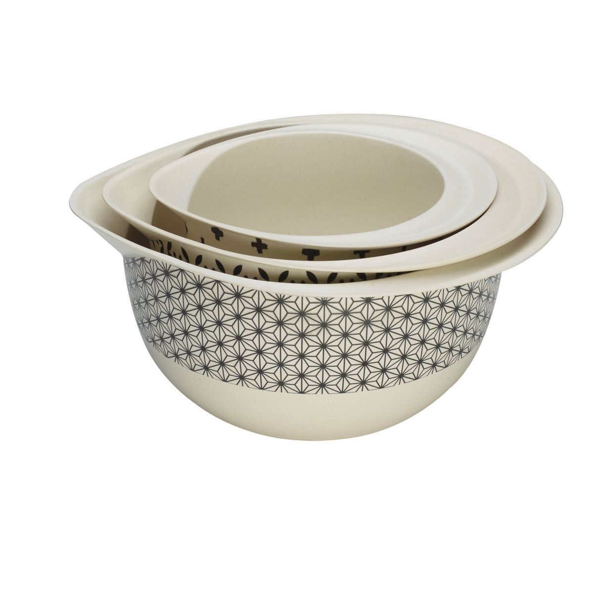 Cuisinart Bamboo Fiber Mixing Bowls | Set Of 3