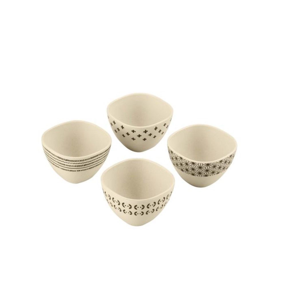 Cuisinart 8oz Pinch Bowls (Set Of 4) | White & Black