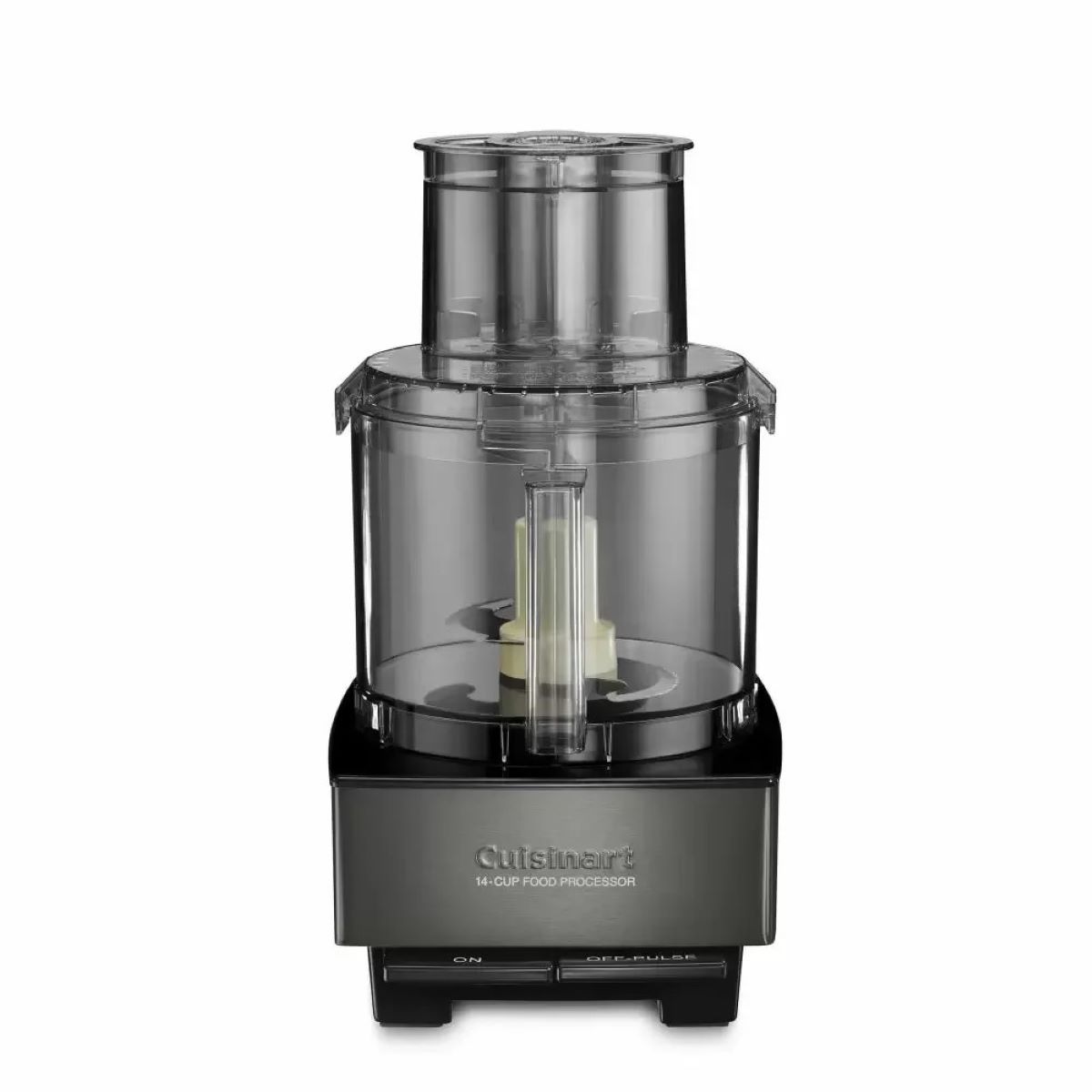 Cuisinart 14-Cup Food Processor + Dough Blade | Black Stainless