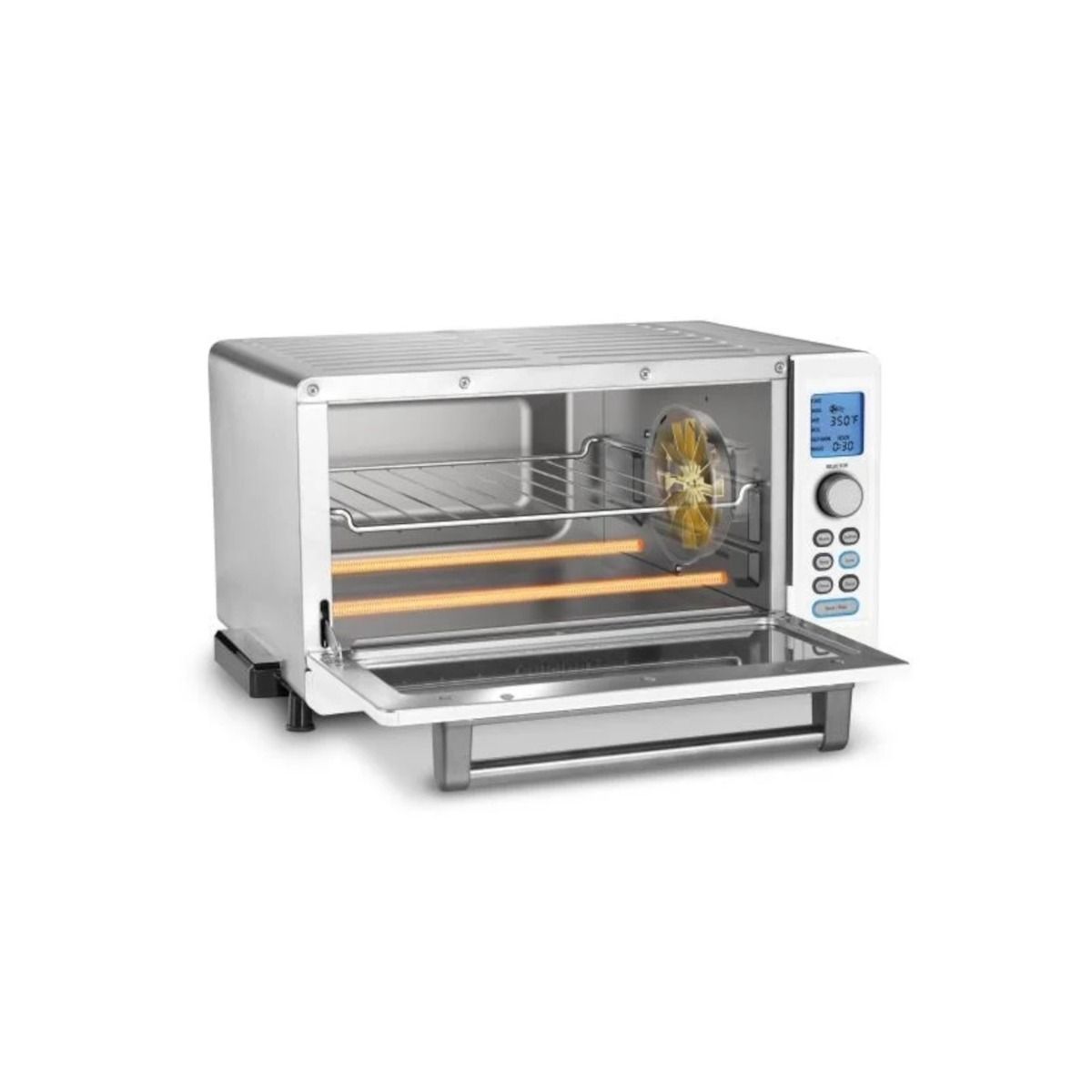 Cuisinart Deluxe Convection Toaster Oven Broiler | White & Stainless Steel