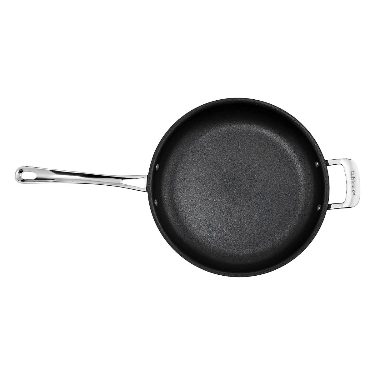  Cuisinart Contour Hard Anodized Open Skillet With Helper Handle | 12"