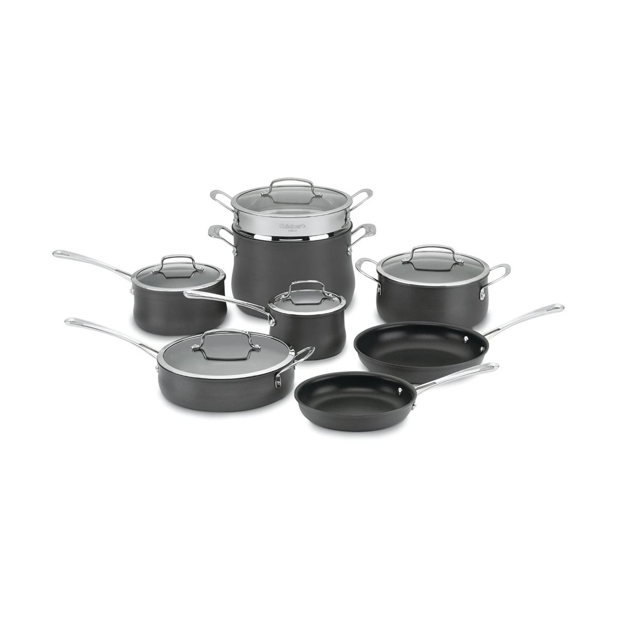  Cuisinart Contour Hard Anodized Cookware Set | 13-Piece