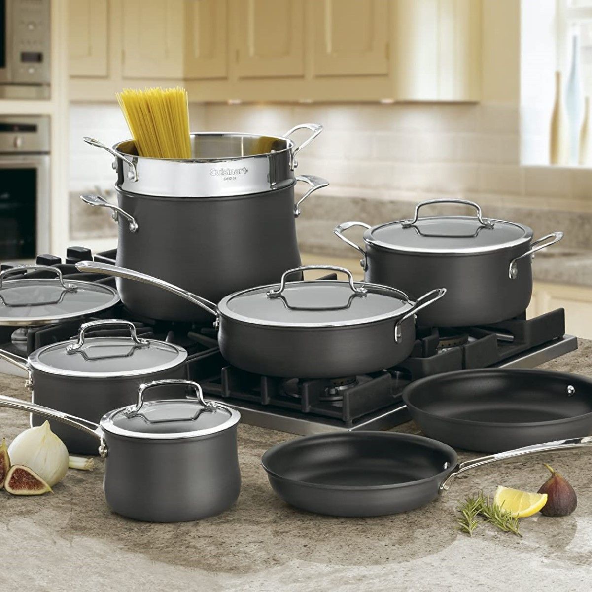  Cuisinart Contour Hard Anodized Cookware Set | 13-Piece