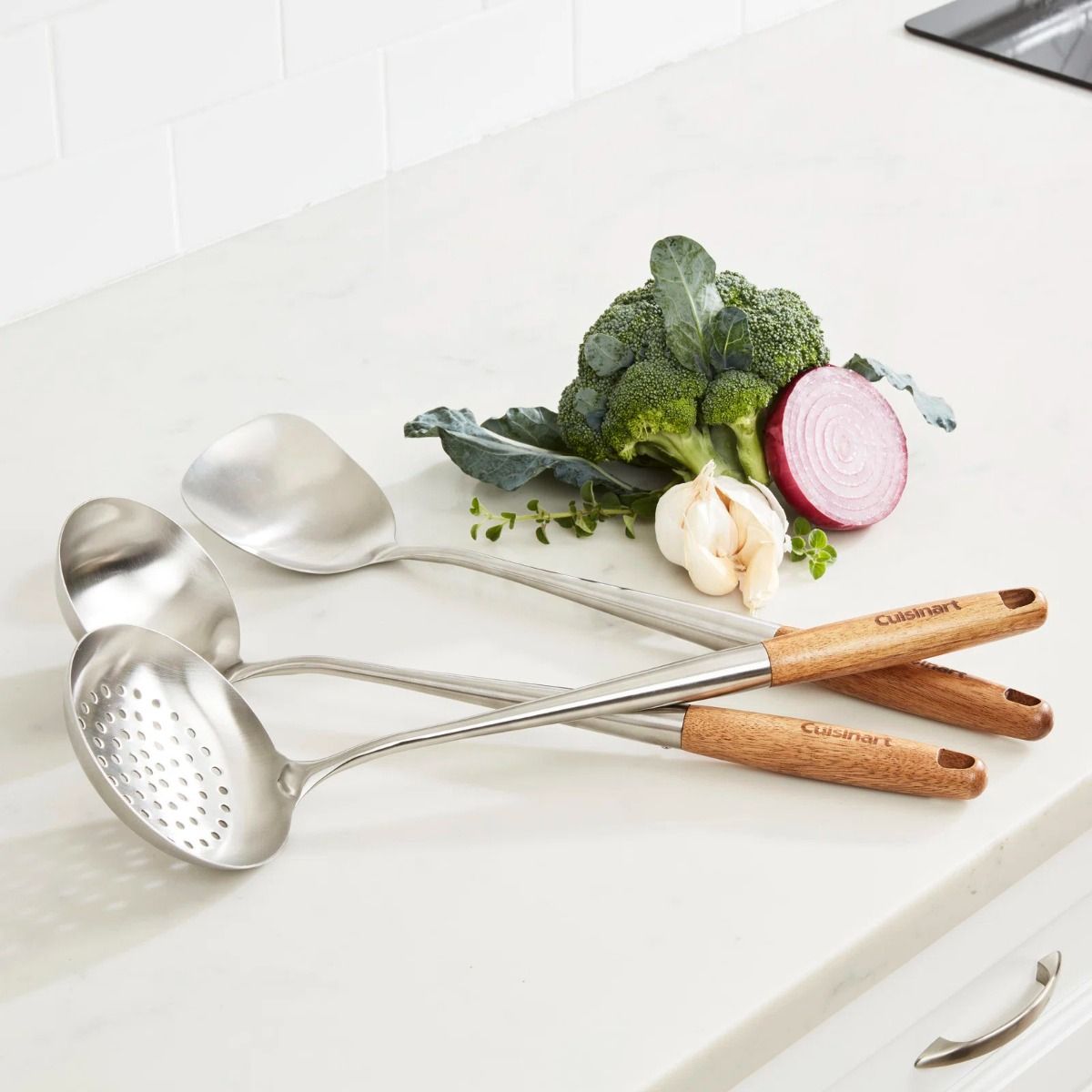  Cuisinart 3-Piece Wok Tool Set