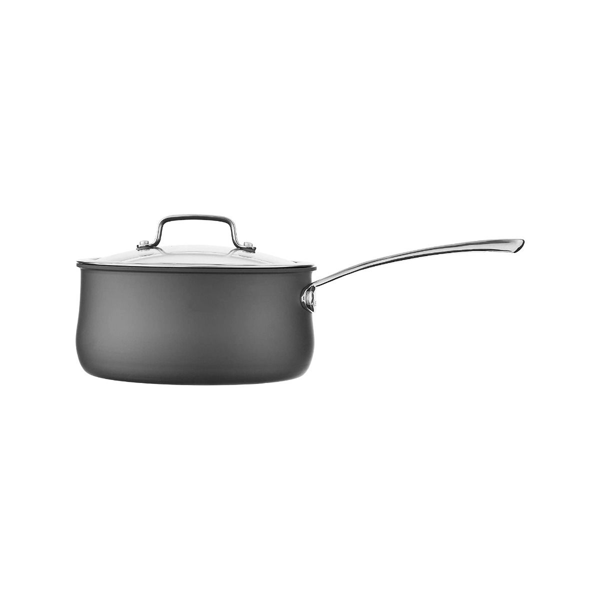 Cuisinart Contour Hard Anodized Saucepan With Cover | 3 Qt.