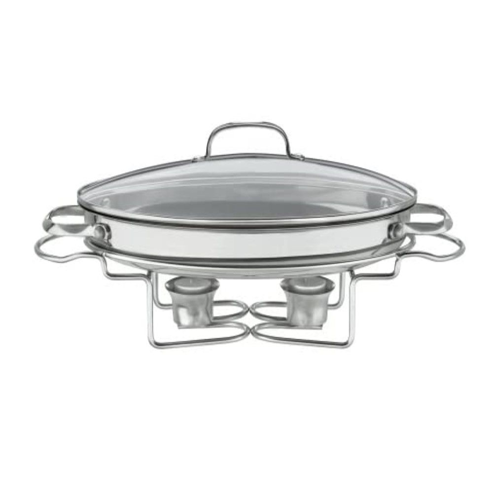 Cuisinart Classic Entertaining Stainless Steel Oval Buffet Server | 13.5"