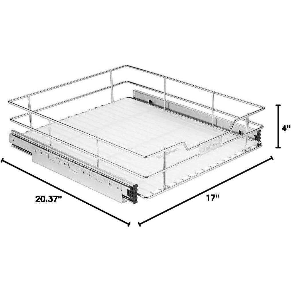  Cuisinart 17" Sliding Cabinet Organizer | Chrome