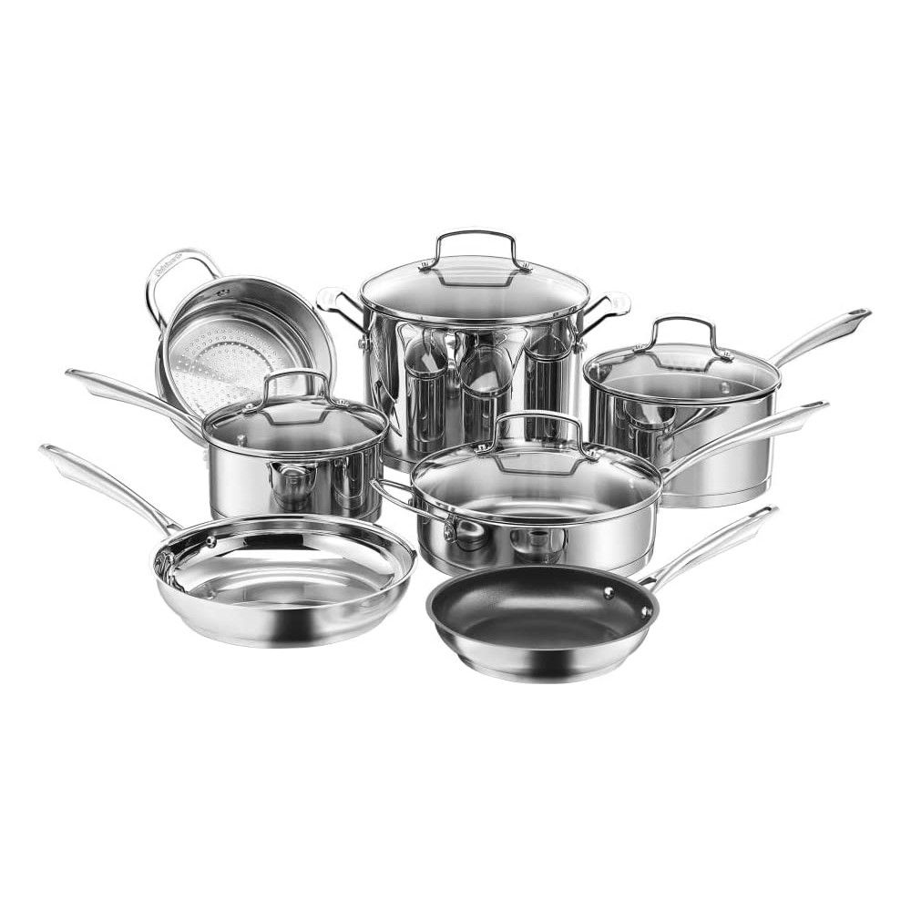  Cuisinart Professional Series Stainless 11-Piece Cookware Set