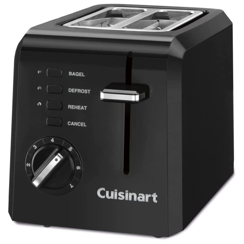  Cuisinart 2-Slice Compact Toaster | Black