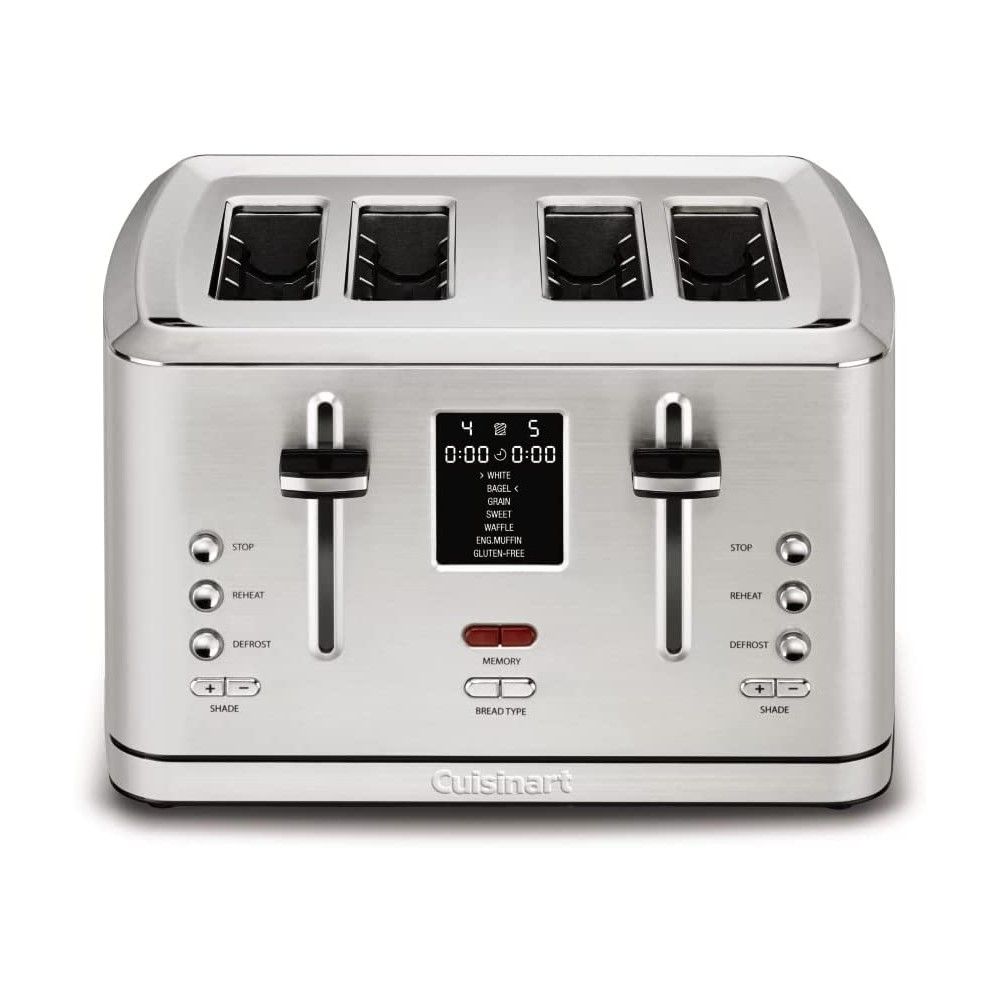  Cuisinart 4-Slice Digital Toaster With MemorySet Feature