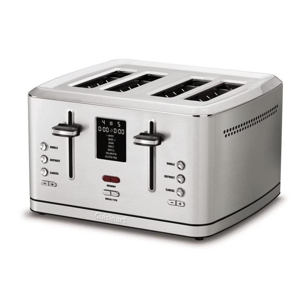  Cuisinart 4-Slice Digital Toaster With MemorySet Feature
