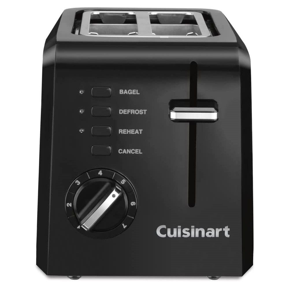  Cuisinart 2-Slice Compact Toaster | Black