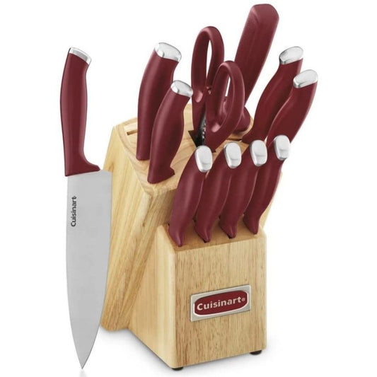  Cuisinart ColorPro 12-piece Block Set | Red
