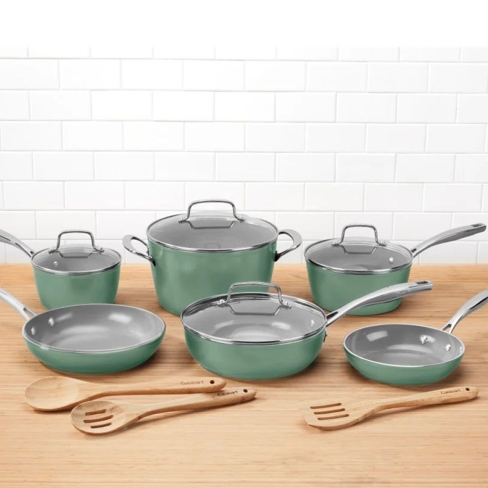  Cuisinart GreenChef Ceramica XT 13-Piece Nonstick Cookware Set