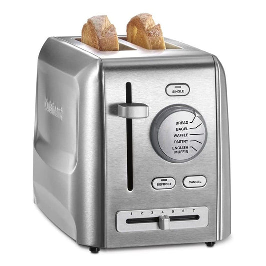  Cuisinart 2-Slice Custom Select Toaster | Stainless Steel