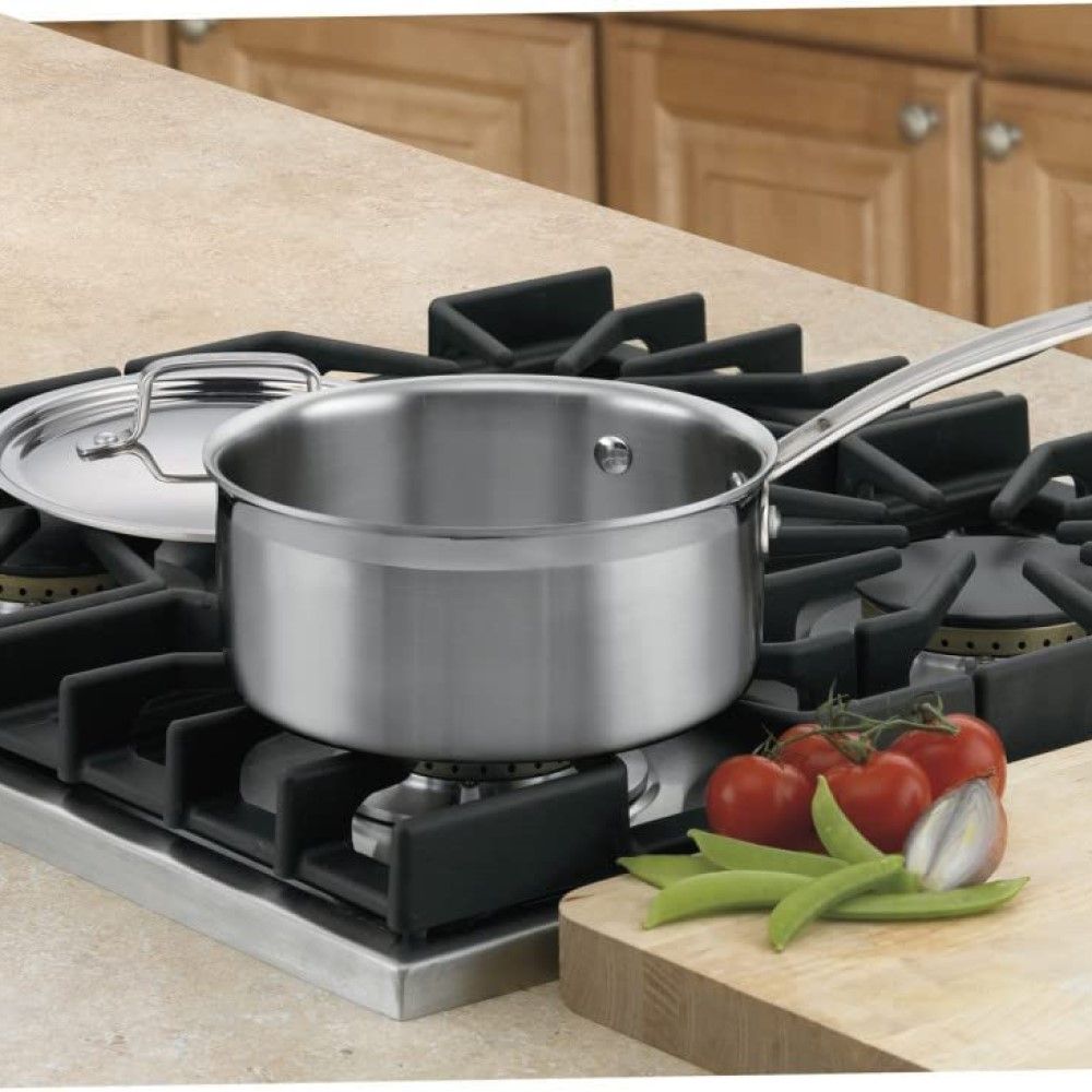  Cuisinart MultiClad Pro Triple Ply Stainless Steel 2 Qt. Saucepan
