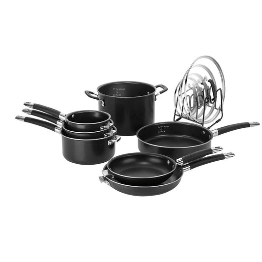  Cuisinart SmartNest Non-Stick Aluminum Cookware Set | 12-Piece