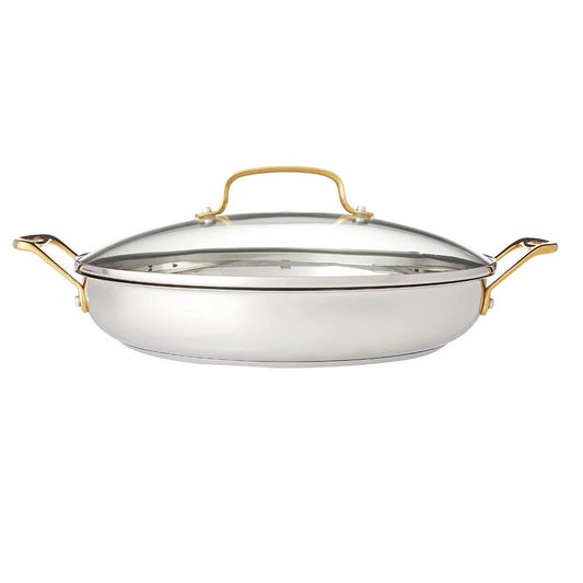  Cuisinart Mineral Stainless Steel Everyday Pan With Cover | 12"