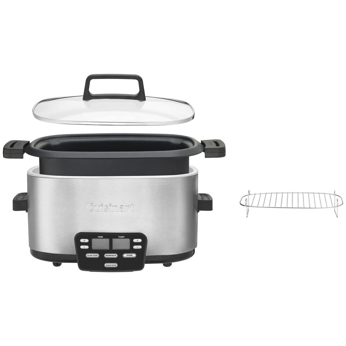  Cuisinart Stainless Steel 3-in-1 Cook Central® Multicooker | 6 Qt.
