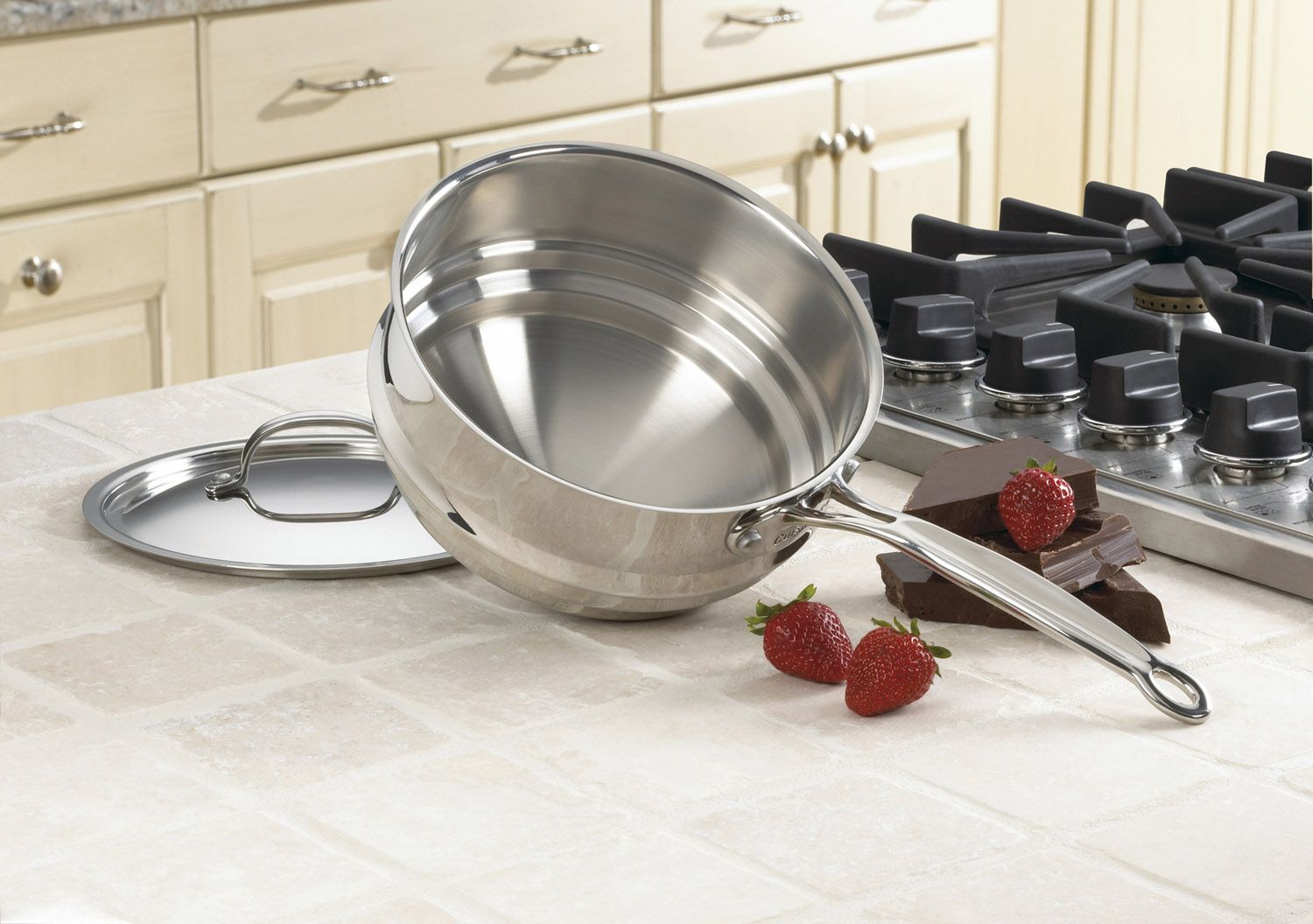  Cuisinart Chef's Classic Stainless Steel 2-Quart Double Broiler With Lid