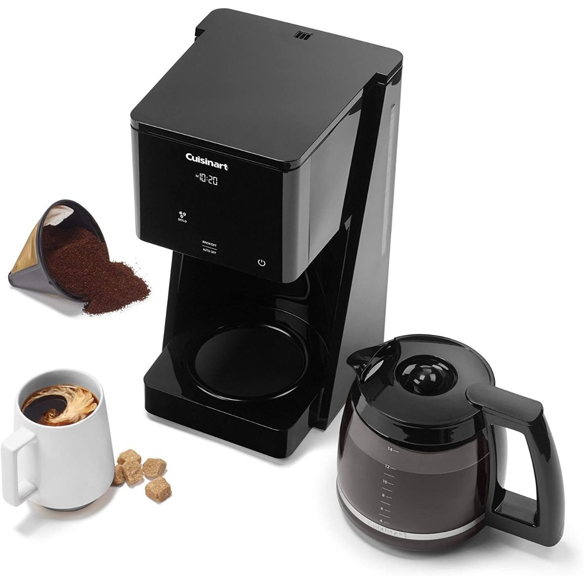  Cuisinart 14-Cup Touchscreen Programmable Coffeemaker