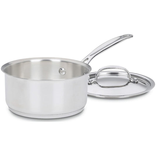  Cuisinart Chef's Classic Stainless Steel 1.5-Quart Saucepan