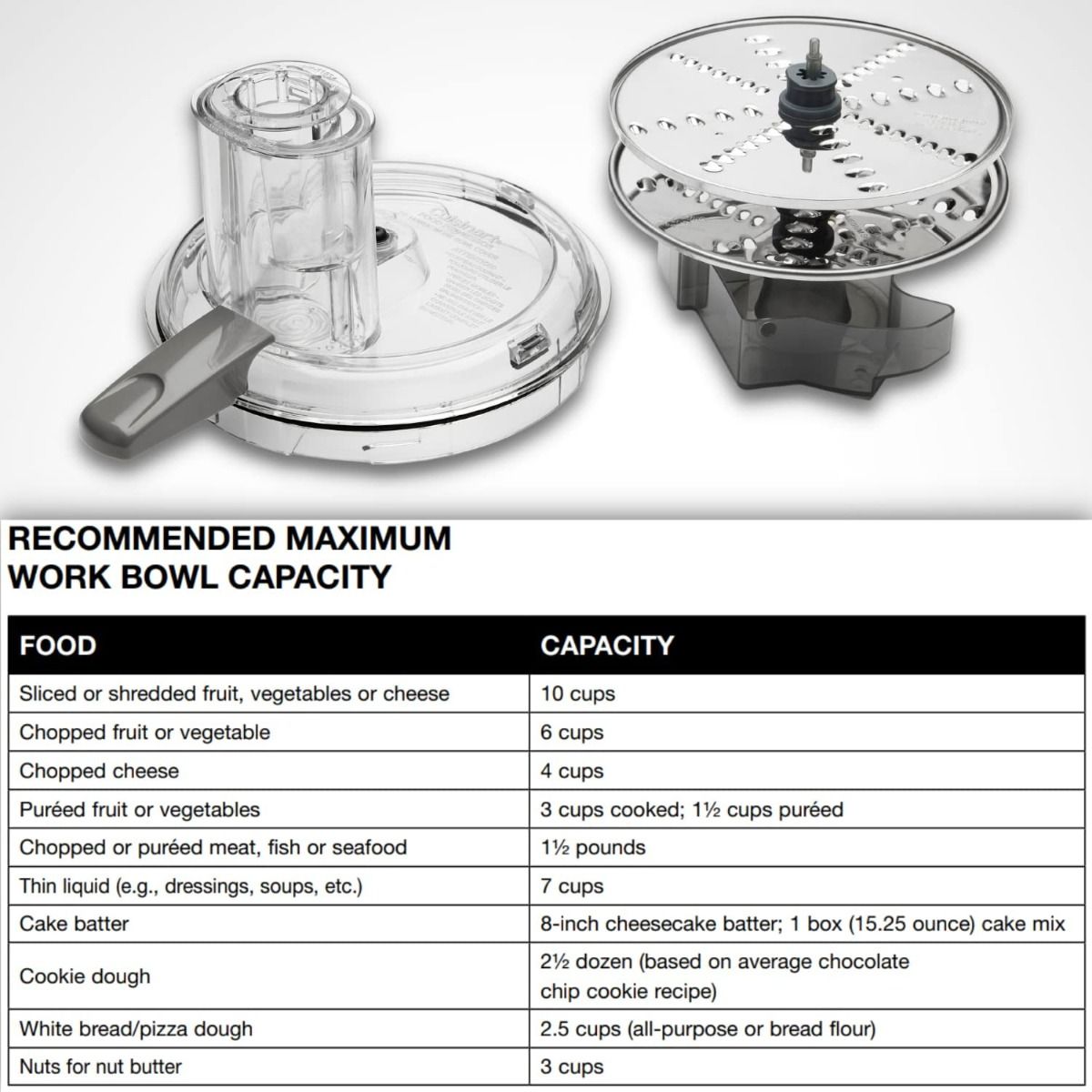  Cuisinart Core Custom 10-Cup Multifunction Food Processor | White