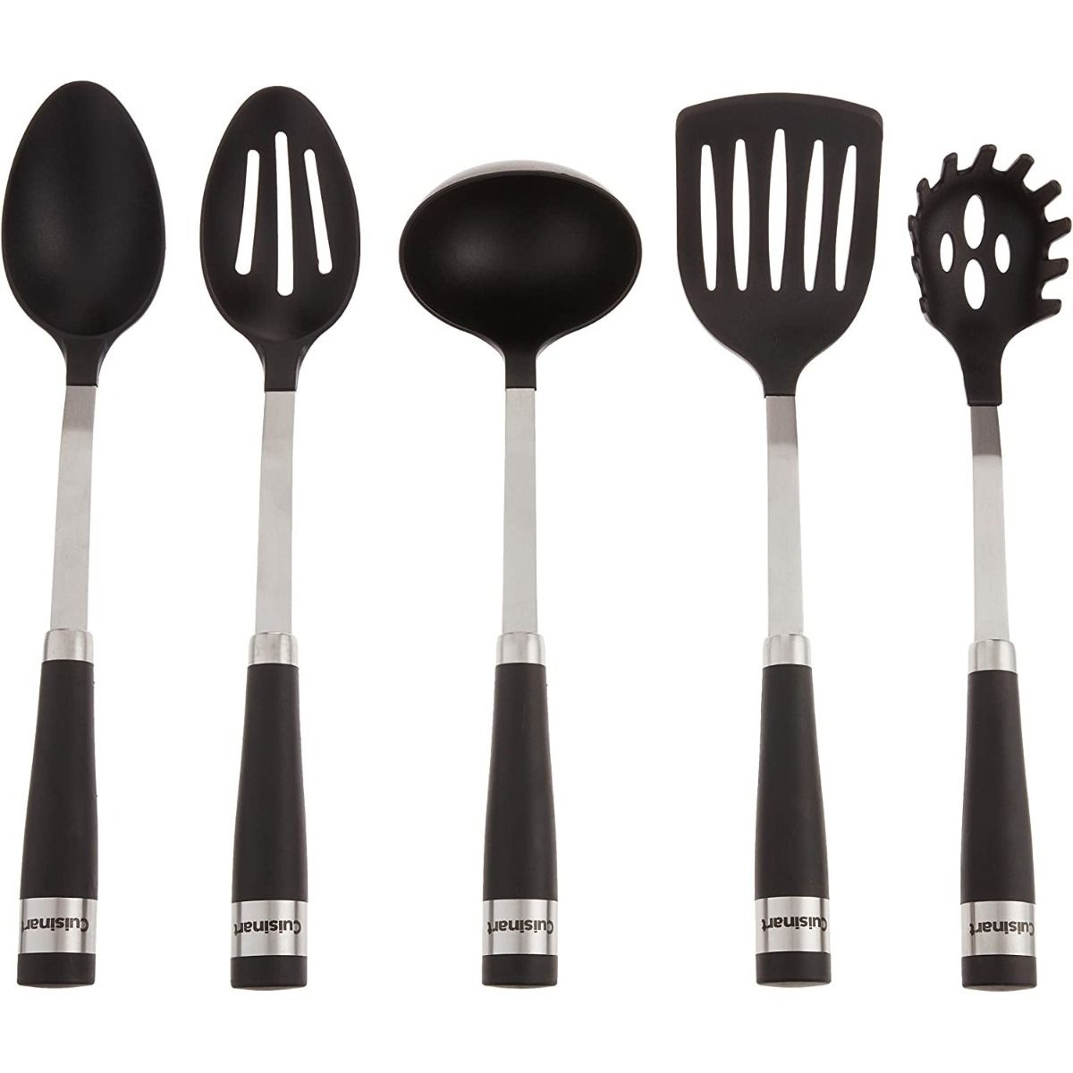  Cuisinart Barrel Handle Utensil Set With Crock