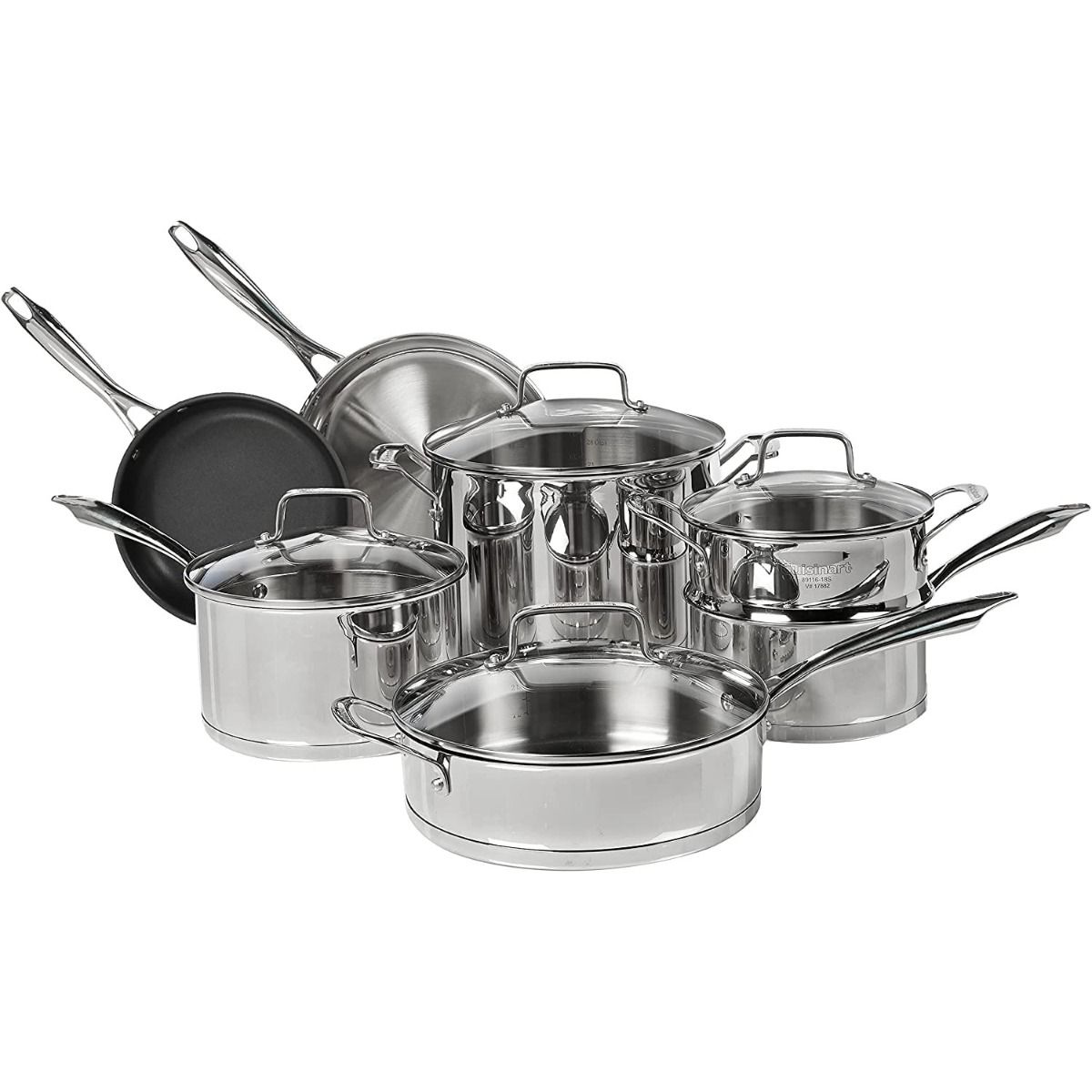  Cuisinart Professional Series Stainless 11-Piece Cookware Set