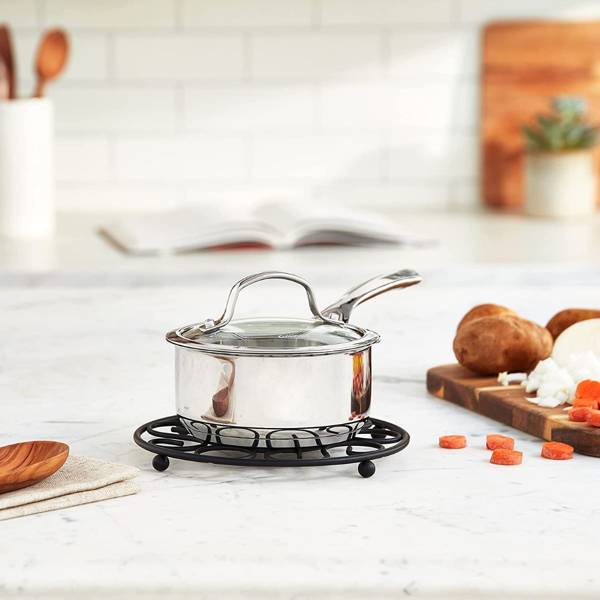  Cuisinart Forever Stainless Saucepan With Cover | 1 Qt.