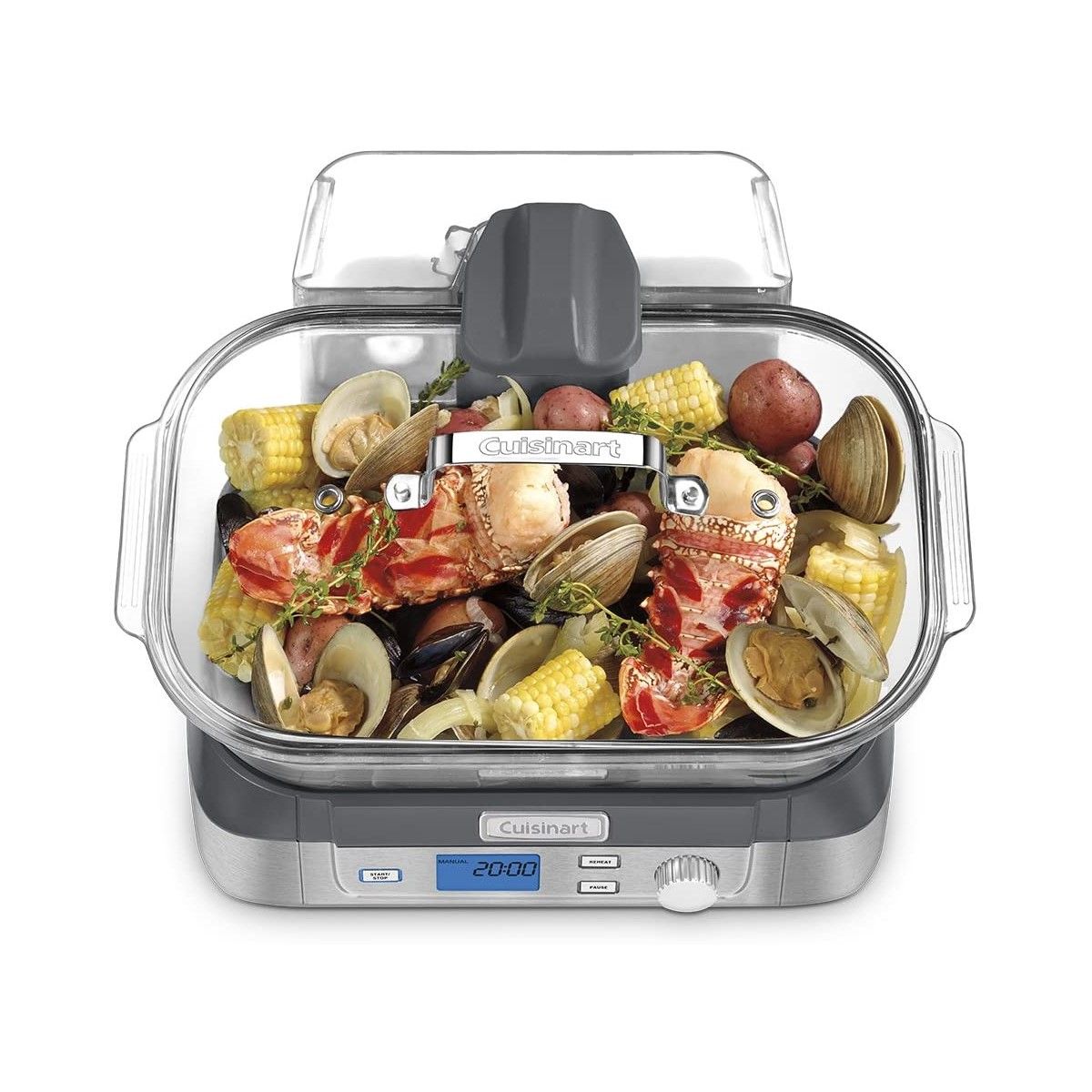  Cuisinart CookFresh™ Digital Glass Steamer | Stainless Steel