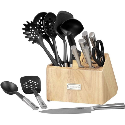 Cuisinart Cutlery And Utensil Set With Block | 16-piece