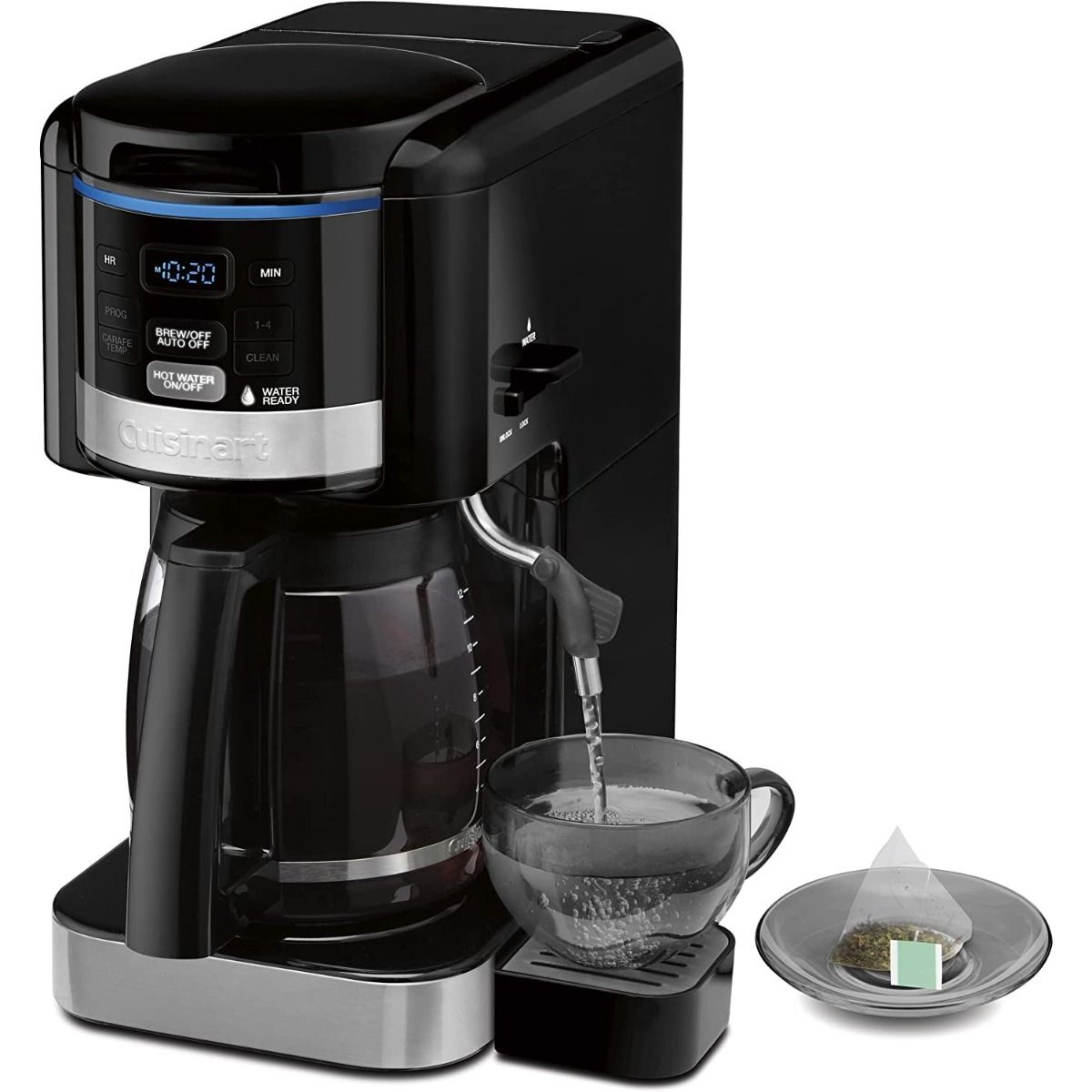  Cuisinart Coffee Plus 12-Cup Programmable Coffeemaker + Hot Water Spout