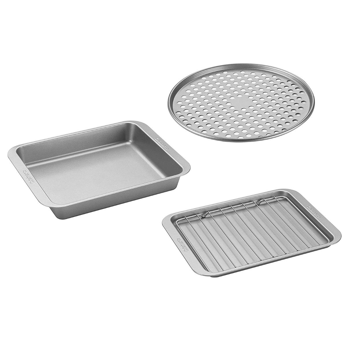  Cuisinart Chef's Classic Nonstick Bakeware | 4-Piece Toaster Oven Baking Pan Set