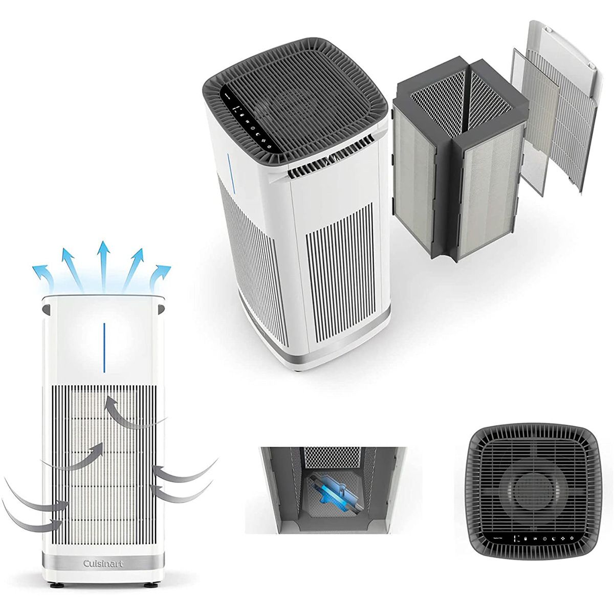  Cuisinart PuRXium Free Standing Air Purifier | Large Room