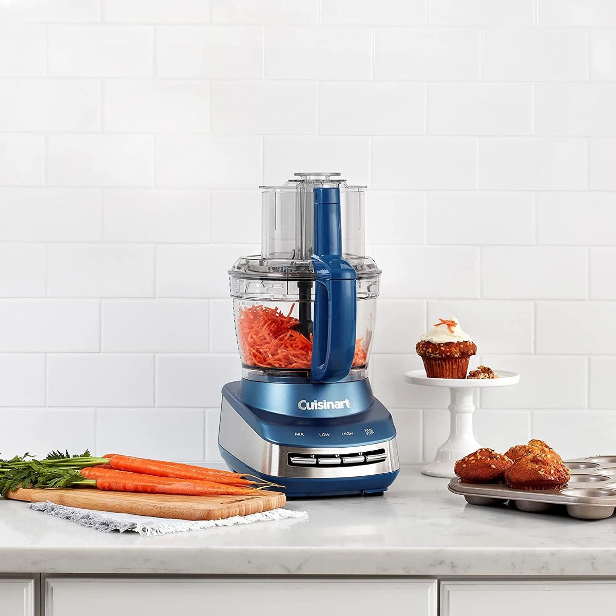 Cuisinart Core Custom 13-Cup Multifunctional Food Processor | Marine Blue