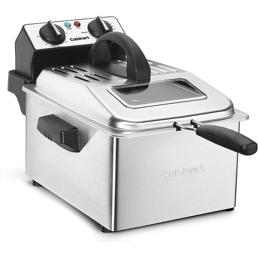  Cuisinart Stainless Steel Deep Fryer | 4-Quart