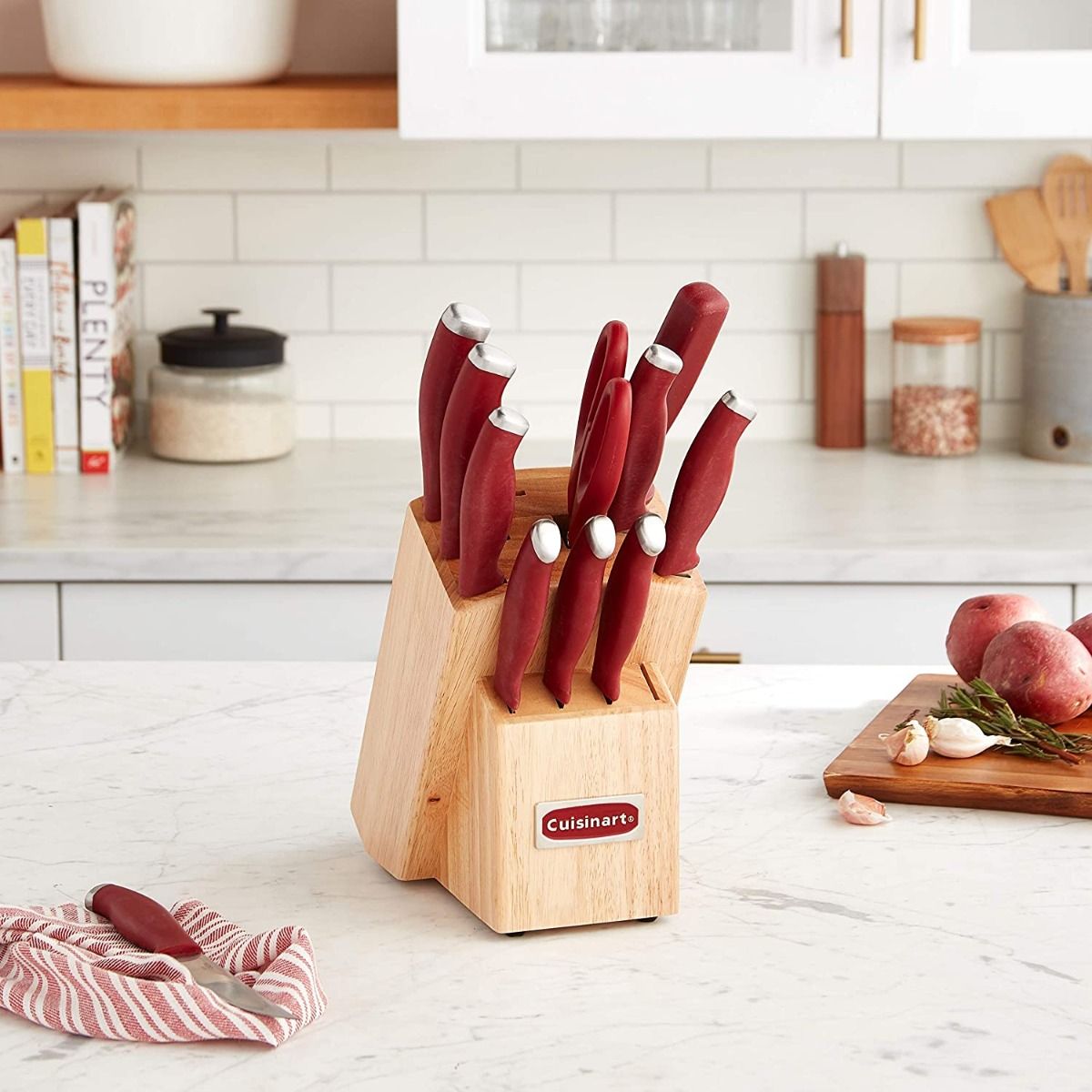  Cuisinart ColorPro 12-piece Block Set | Red