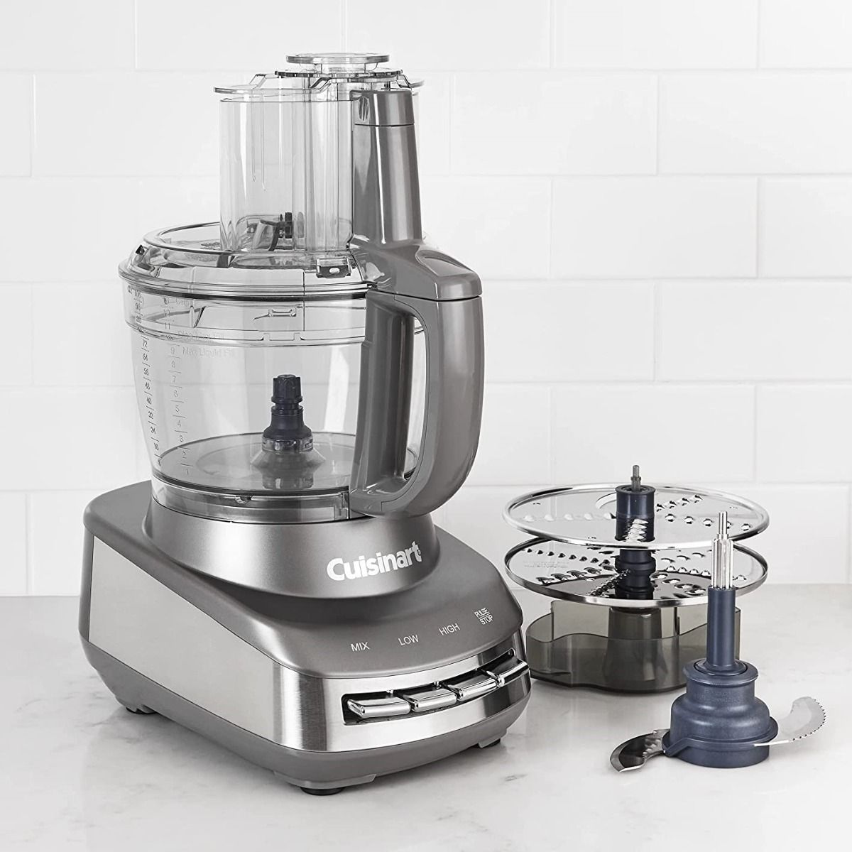  Cuisinart Core Custom 13-Cup Multifunctional Food Processor | Anchor Gray