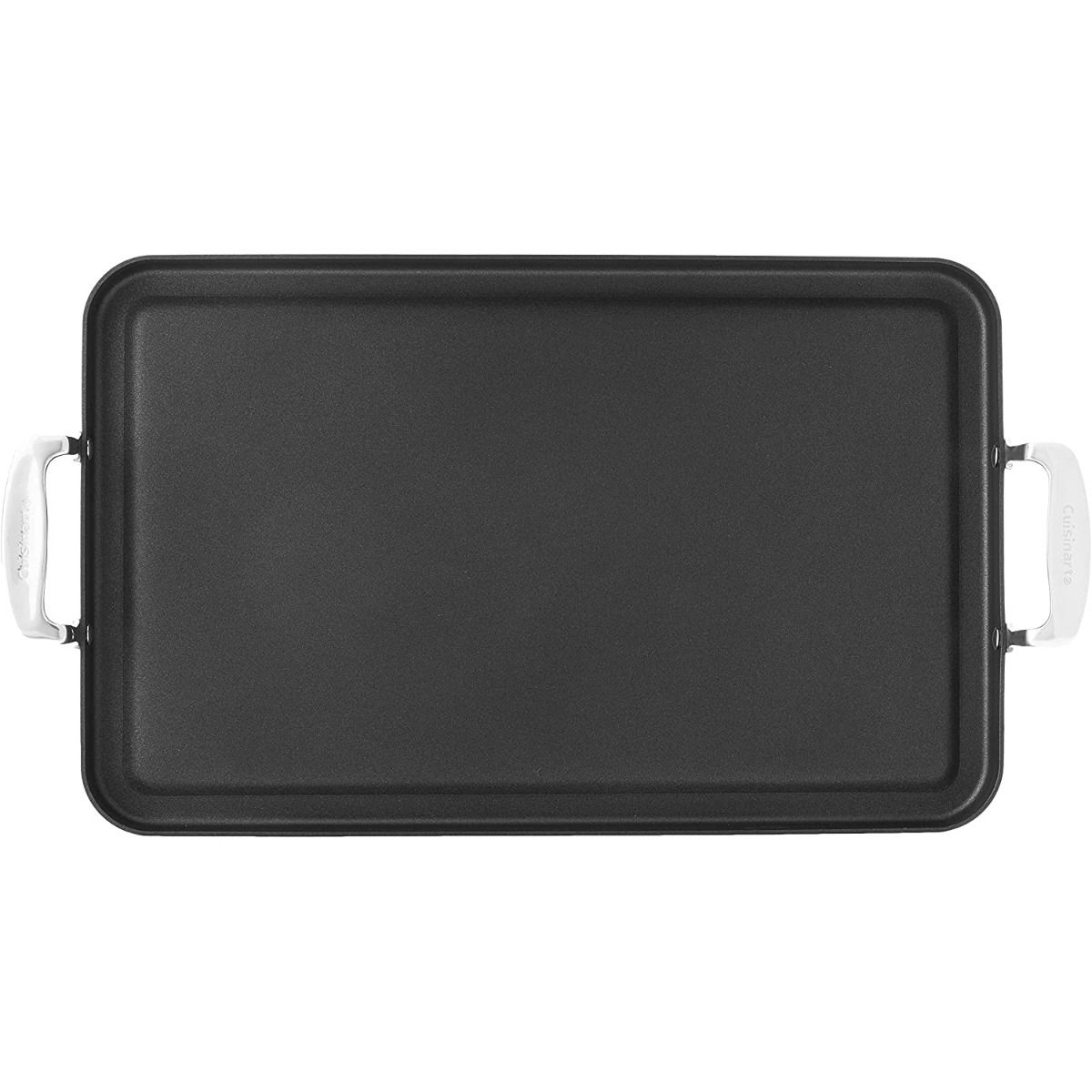  Cuisinart Chef's Classic Hard Anodized Nonstick Double Burner Griddle