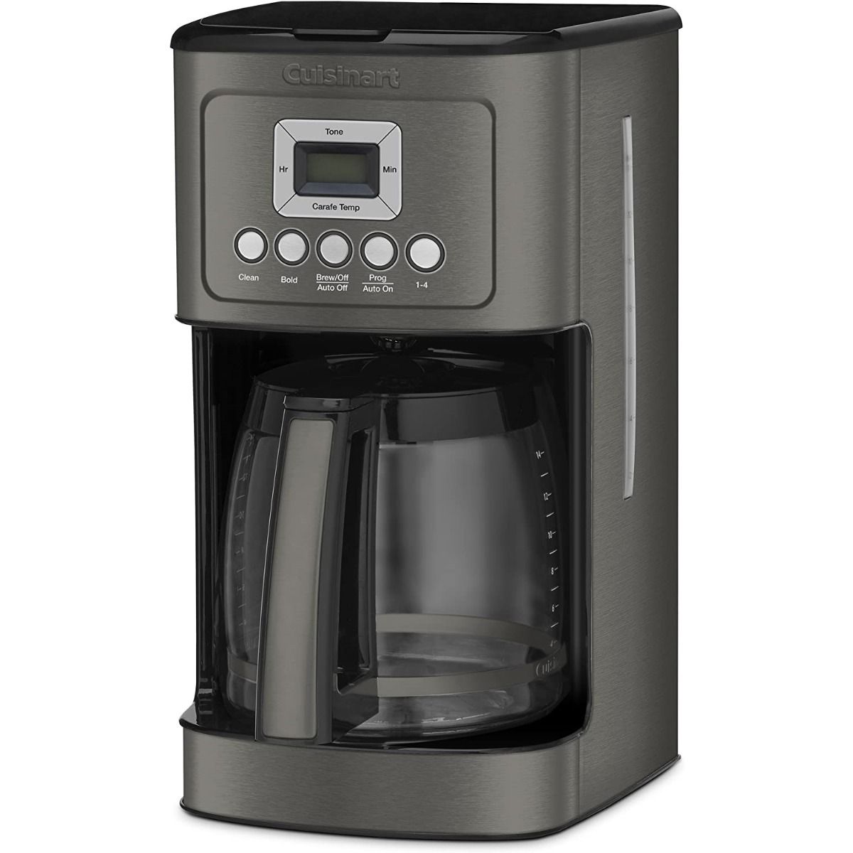  Cuisinart 14-Cup Programmable Coffee Maker | Black Stainless