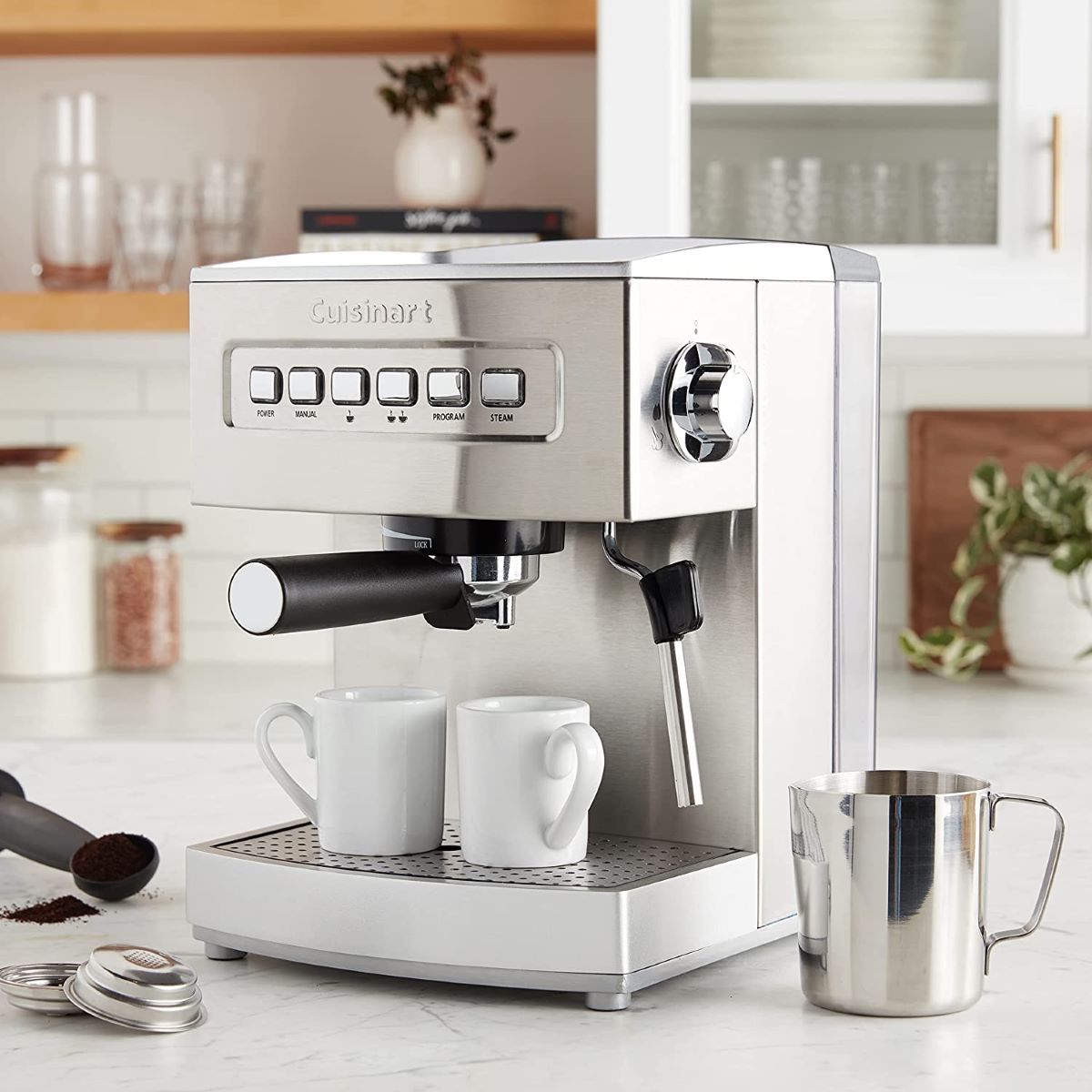  Cuisinart Programmable 15-Bar Espresso Maker | Stainless Steel