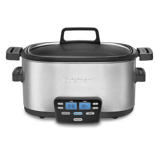  Cuisinart Stainless Steel 3-in-1 Cook Central® Multicooker | 6 Qt.