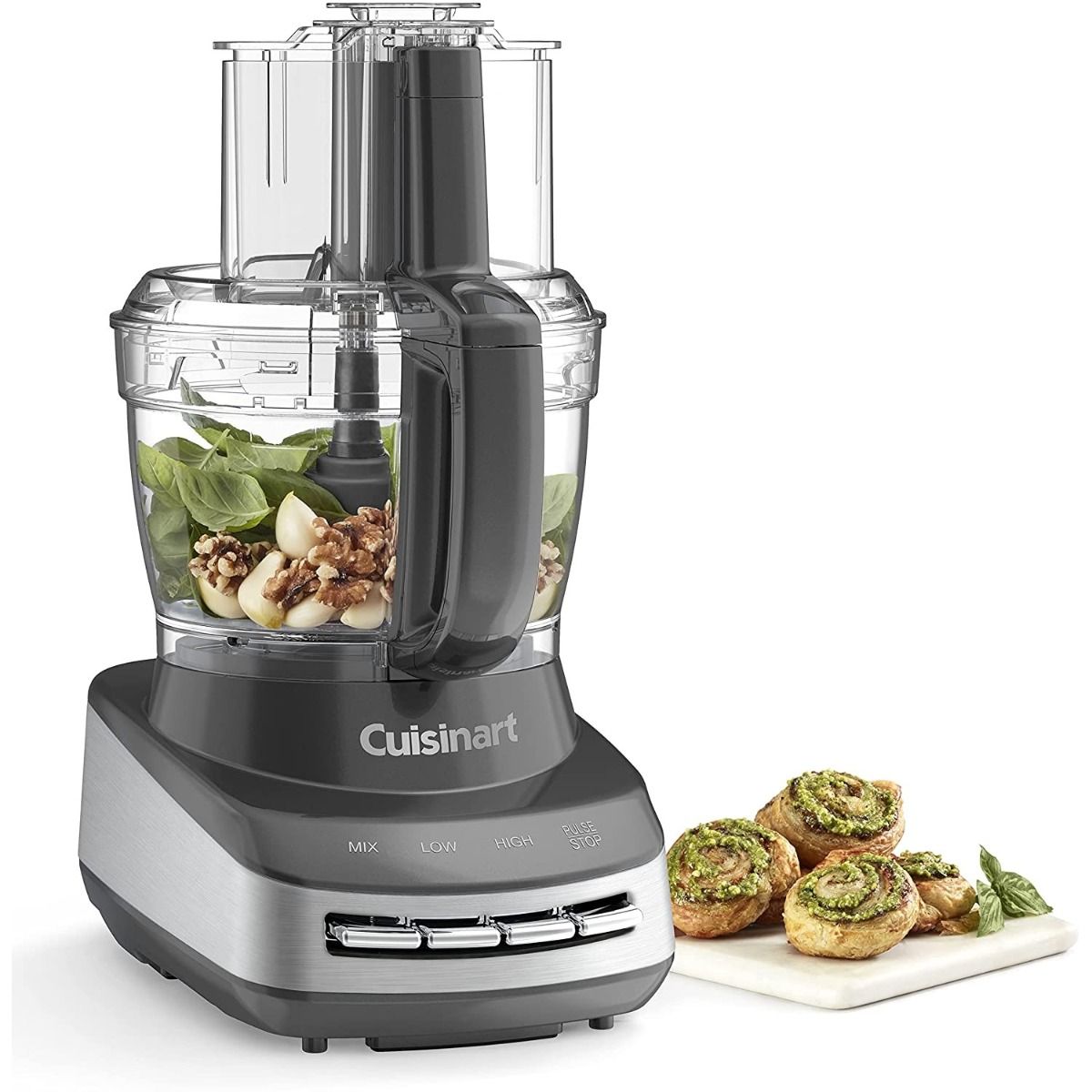  Cuisinart Core Custom 13-Cup Multifunctional Food Processor | Anchor Gray