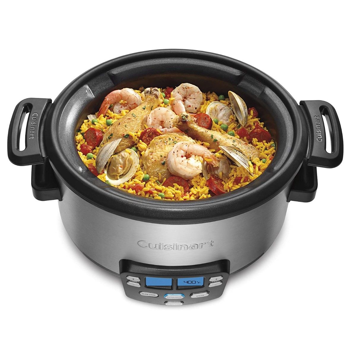  Cuisinart Stainless Steel 3-in-1 Cook Central® Multicooker | 4 Qt.