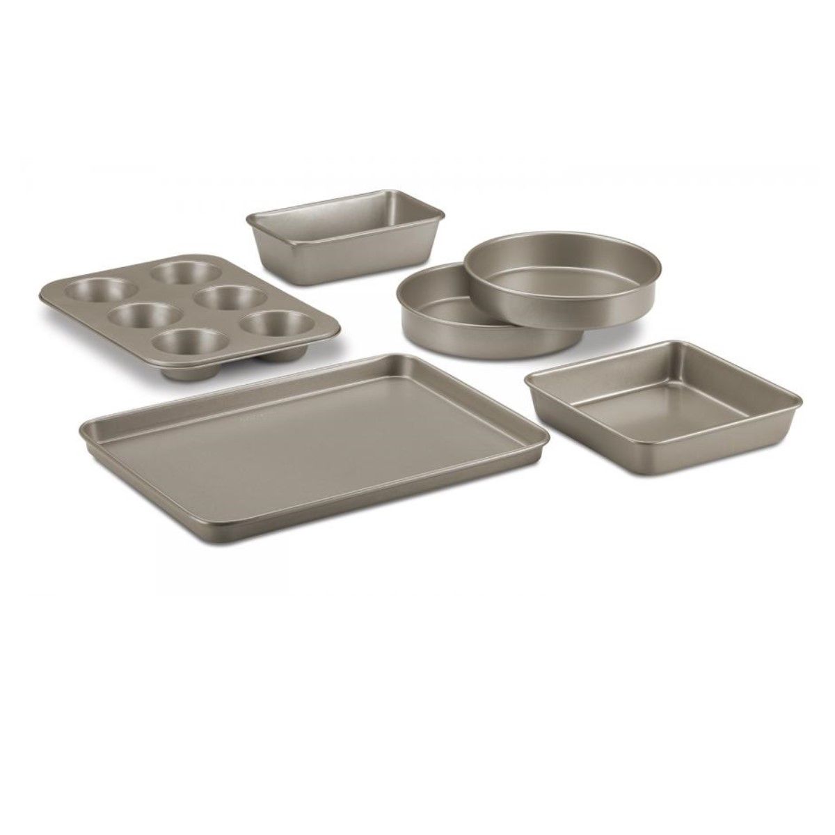  Cuisinart Chef's Classic Nonstick Bakeware 6-Piece Set | Champagne