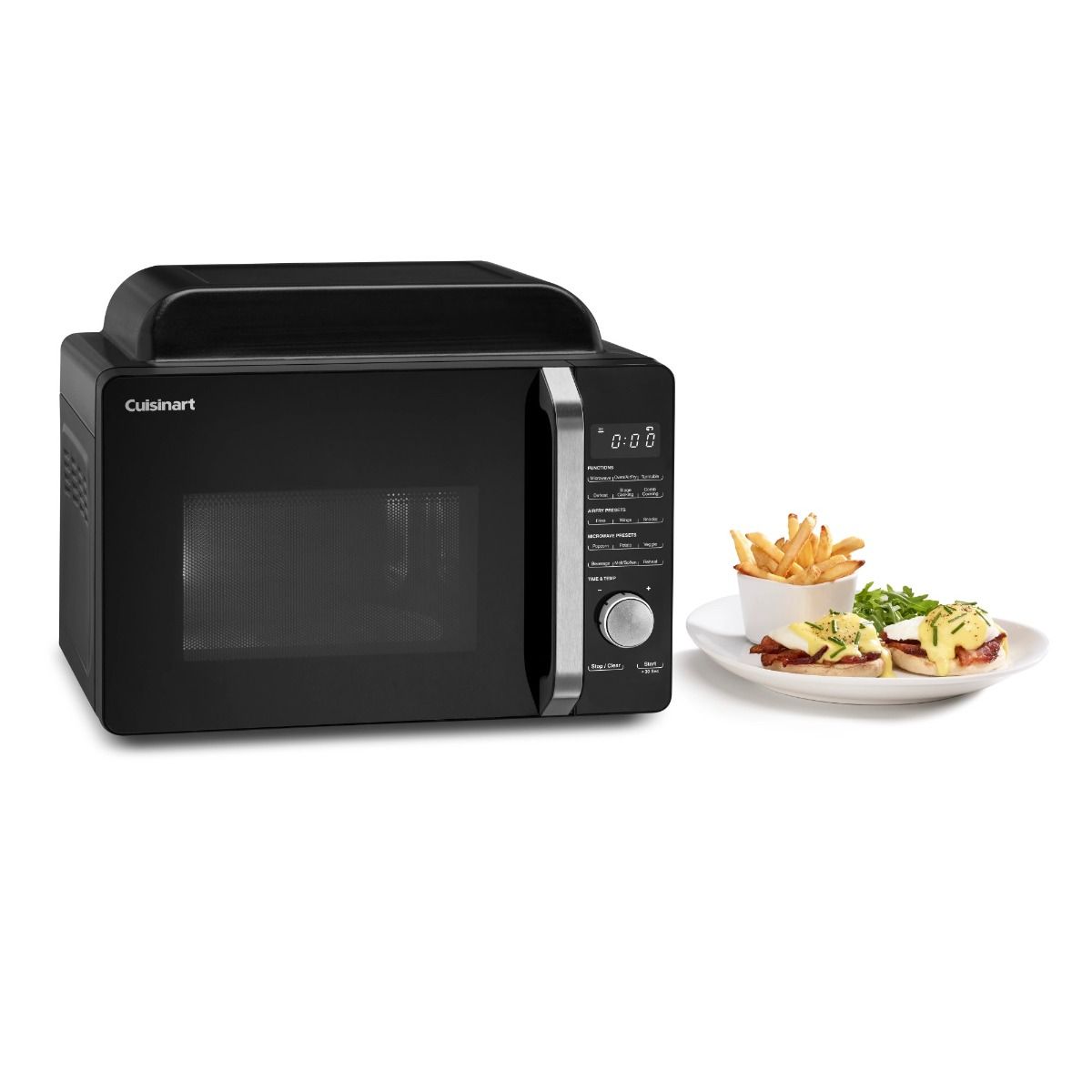  Cuisinart 3-in-1 Microwave Airfryer Oven | Black