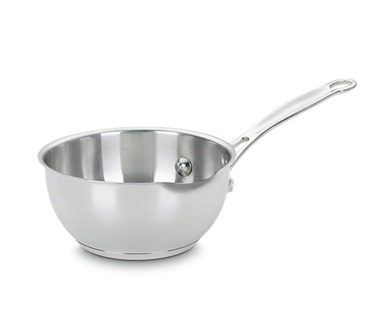  Cuisinart Chef's Classic Stainless Steel 1-Quart Open Pour Saucier