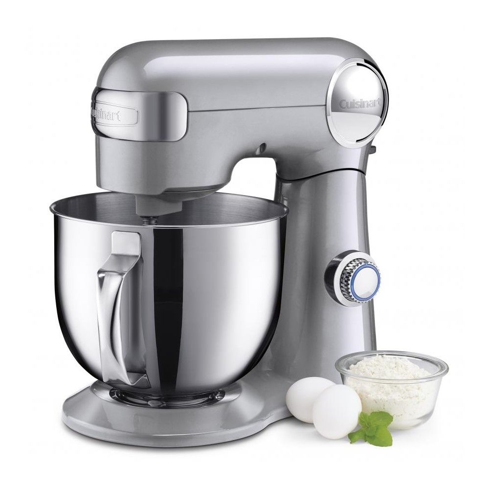  Cuisinart Precision Master 5.5-Quart Stand Mixer | Brushed Chrome