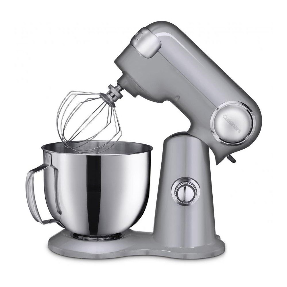  Cuisinart Precision Master 5.5-Quart Stand Mixer | Brushed Chrome